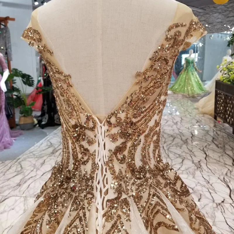 

LSS1003 Luxury Dubai Shiny Mothers Of Brides Wedding Party Dresses O-neck Sleeveless Women Occasion Evening Dresses With Glitter