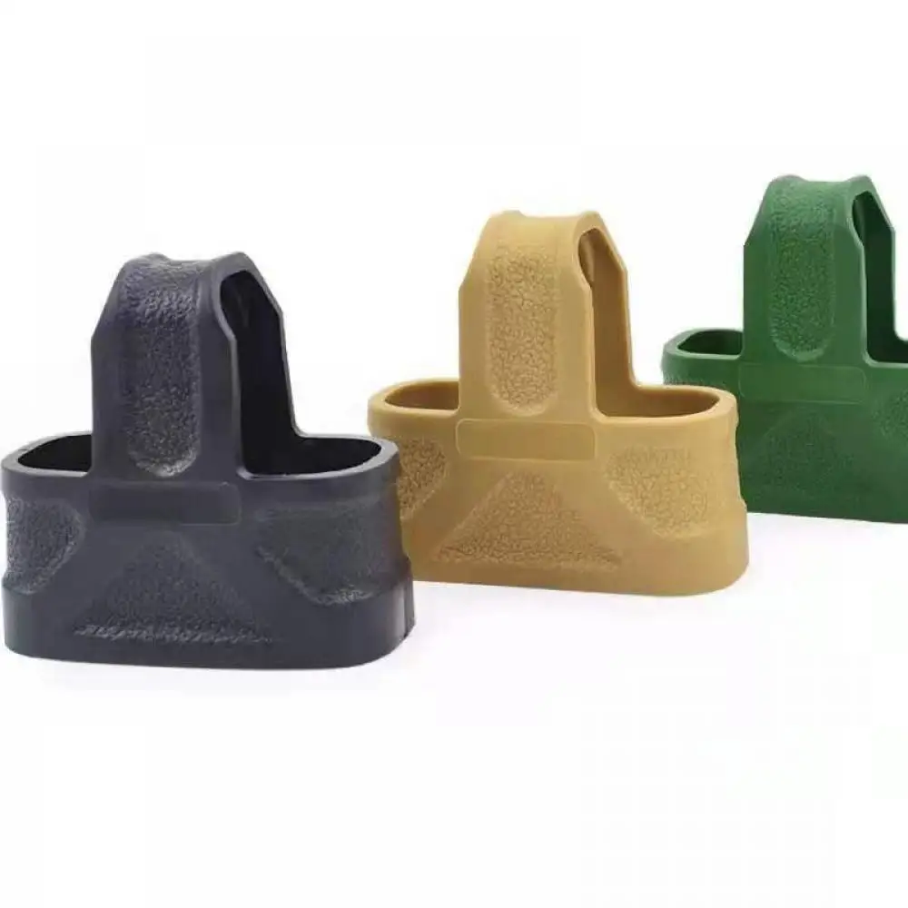 

Tactical Rubber Cage Water Gun Elastic Rubber Sleeve Fast Mag For M4/M16 Magazine Assist Available in Black Green and Sandy