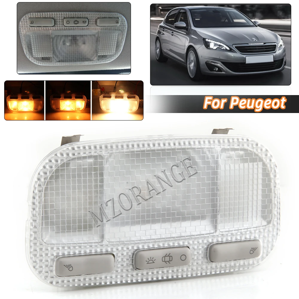 

Dome Reading Light For Peugeot 308 408 3008 301 307 For Citroen C3-XR C5/Triumph Car Interior Reading Lamp 6362N2 6362Q2 6362Z5