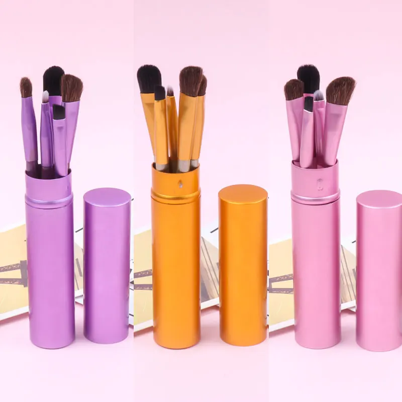 Dighealth Профессиональные портативные мини кисти для макияжа глаз Подводка тени век