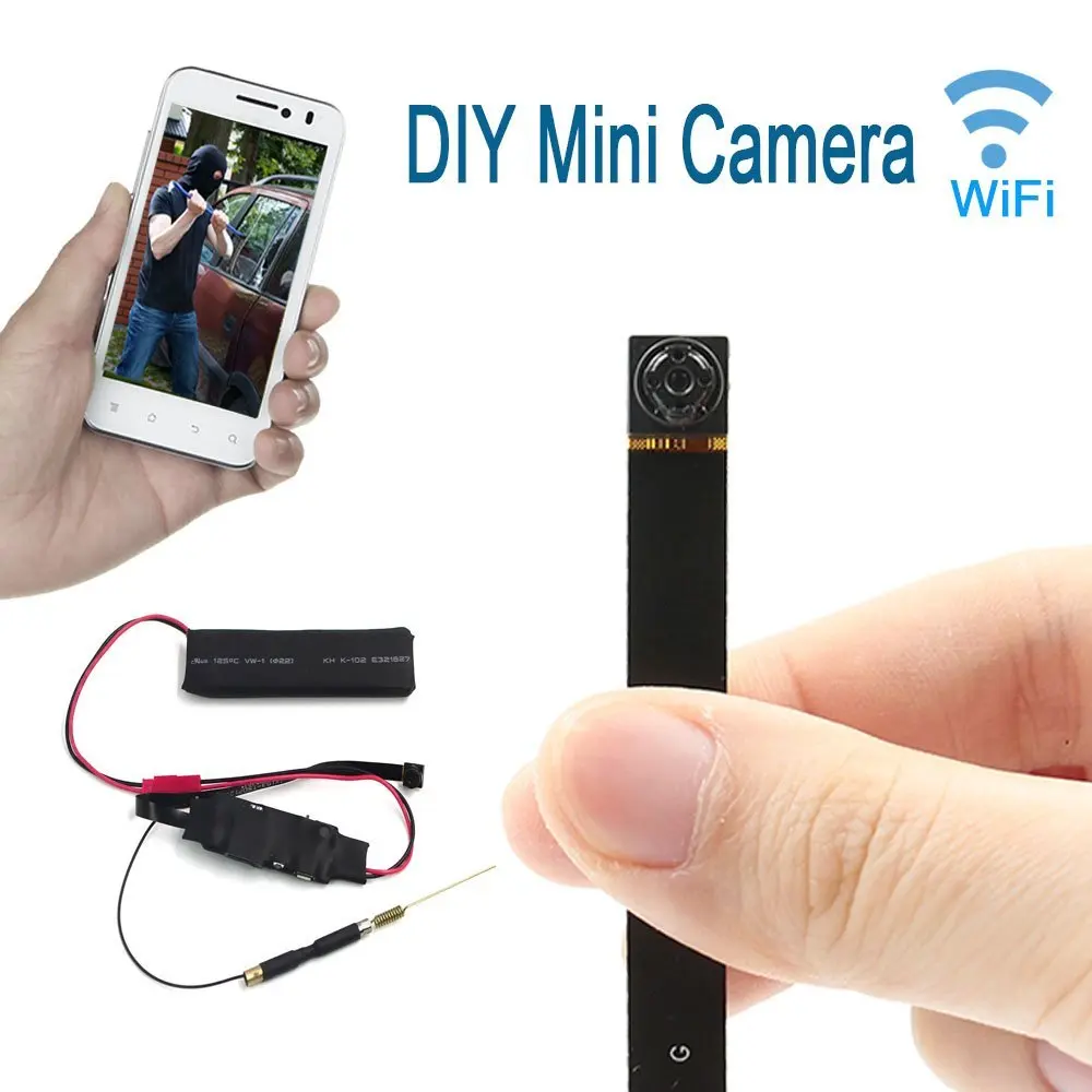HBUDS P2P мини-камера HD 1080P Wi-Fi Сетевая камера сделай сам беспроводной модуль камеры с