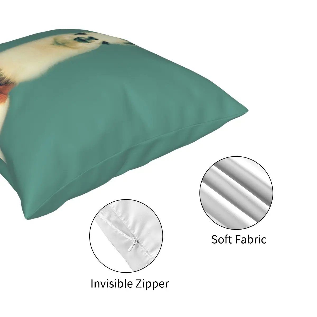 

Llama Pillowcase Pattern Zip Decorative Home Cushion Cover 18