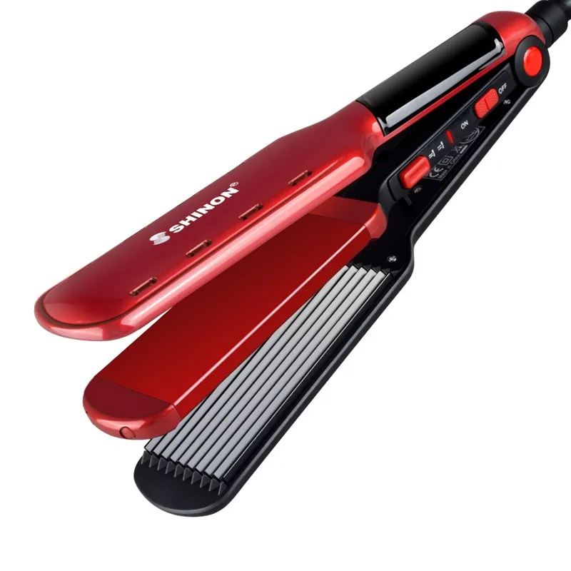 3 в 1 выпрямитель для волос щипцы завивки Многофункциональный гофрированный