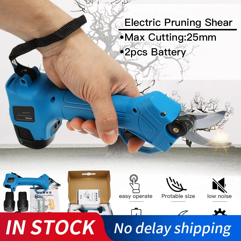 1 шт. аккумуляторные электрические ножницы для стрижки фруктов садовый