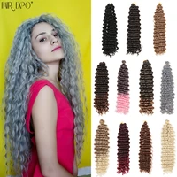 2228 freetress deep twist crochet braids extensions wig african synthetic omber braiding hair for white women hair expo city