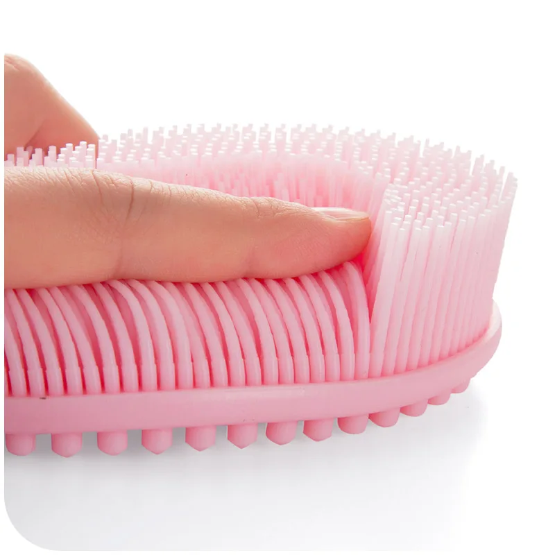 

shampoo cleaning brush shower body Shampoo Cleaning Brush Shower Bath Massager Silicone Scalp Comb Head Massage Hair Stress