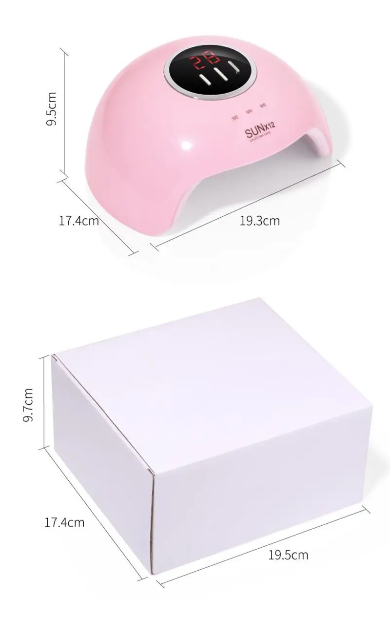 Лампа для сушки гель лака 54 Вт|Сушилки ногтей| |