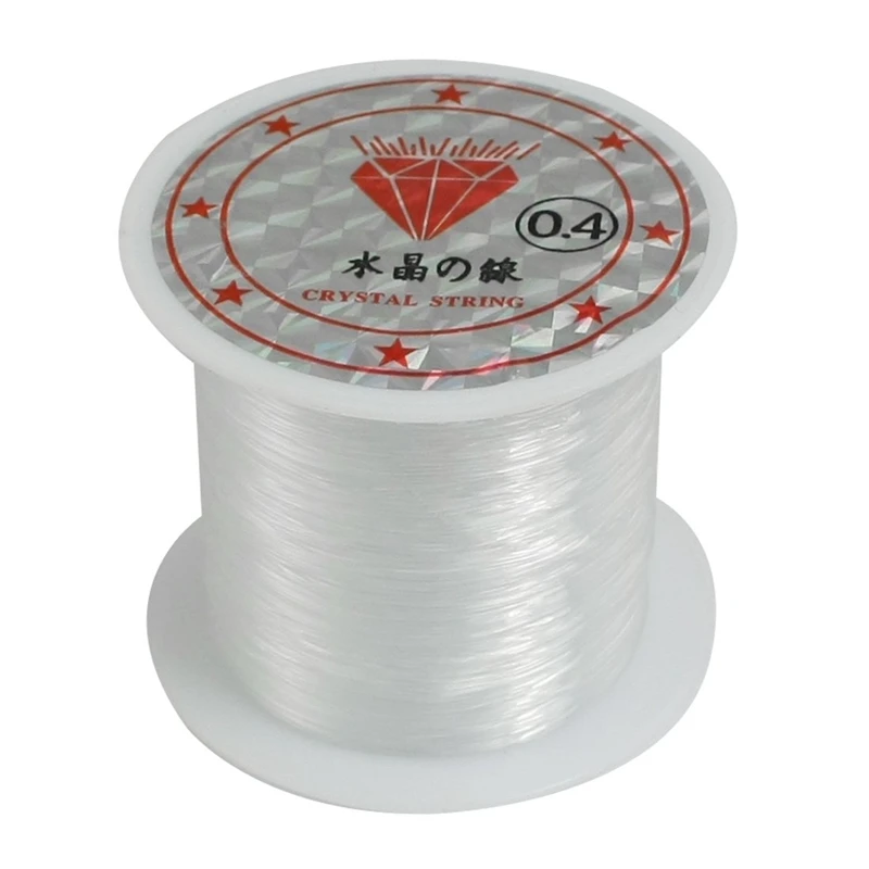 

34Lbs 0.4Mm Diameter Beading Thread Clear Nylon Fish Fishing Line Spool