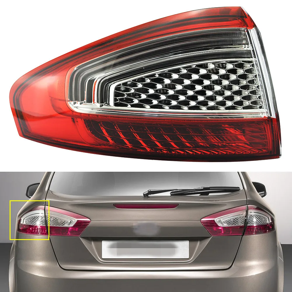 1 шт. слева внешний задний светильник BS71 13405 AC для Ford Mondeo Fusion 2011 2012|rear tail light|side lamptail