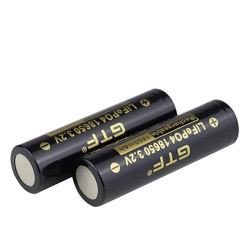 GTF 3.2V1800mAh Lifepo4 18650 Rechargeable Battery Cell Long Cycle Life 3C-5C Discharge For DIY E-bike LED Flashlight | Электроника