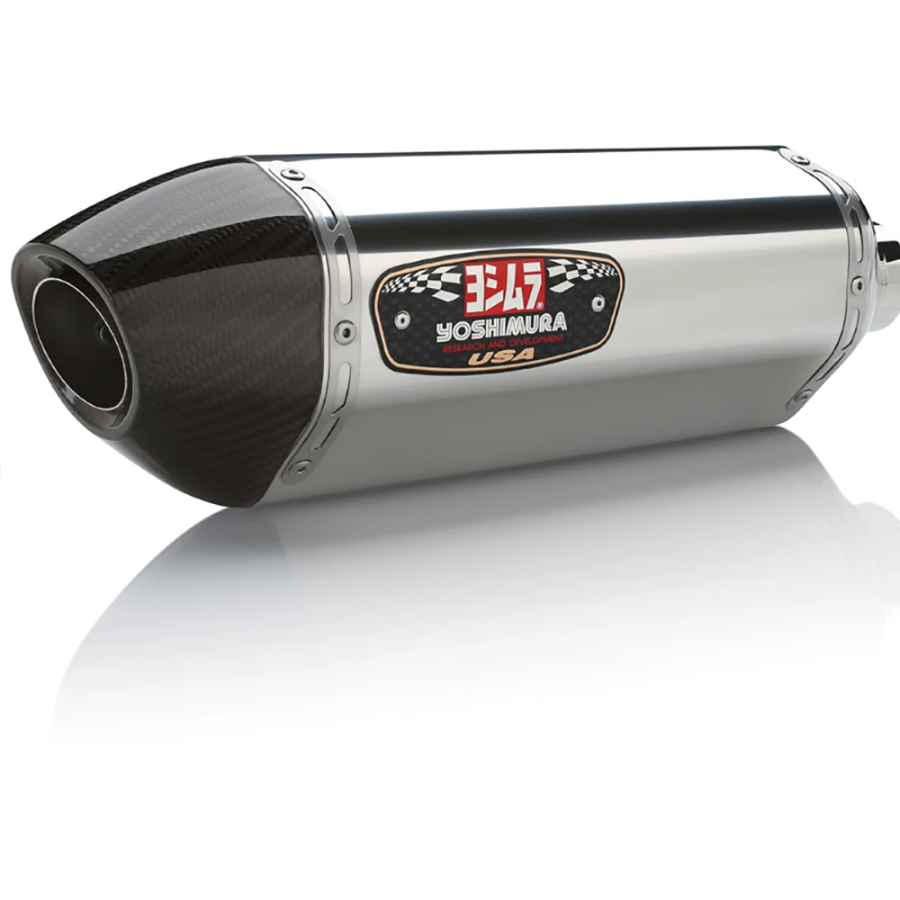 Наклейка на выхлопные трубы мотоцикла алюминиевая 3D термостойкая наклейка