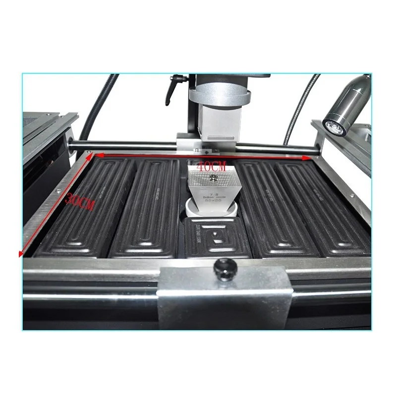 ZM R5860C 3 температурных зоны инфракрасного Горячего Воздуха BGA паяльная станция с CCD