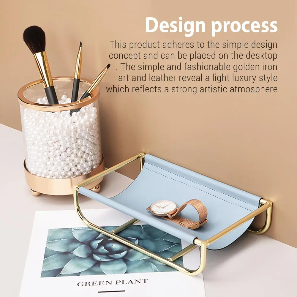 Железная кожаная стойка для хранения ключей в скандинавском стиле стеллаж