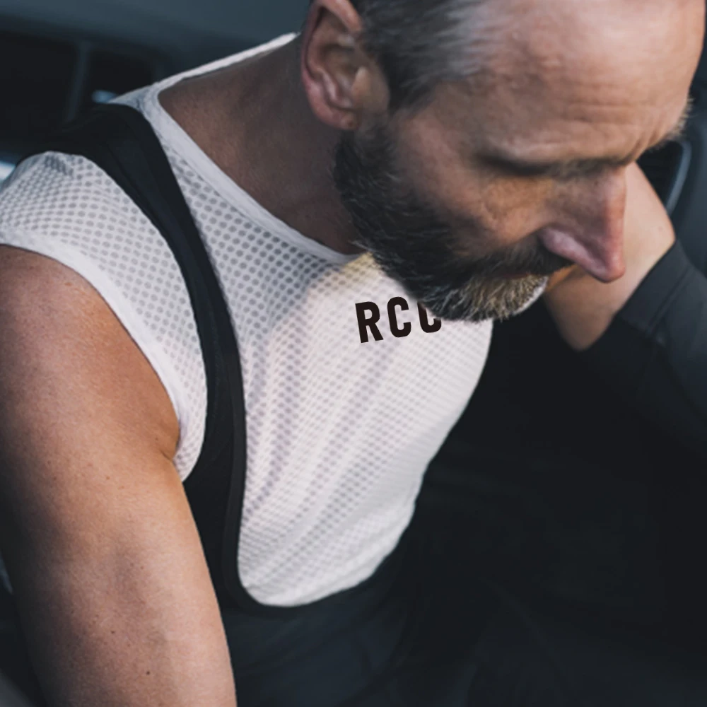 Майка RCC Мужская сетчатая быстросохнущая дышащая майка без рукавов Спортивная