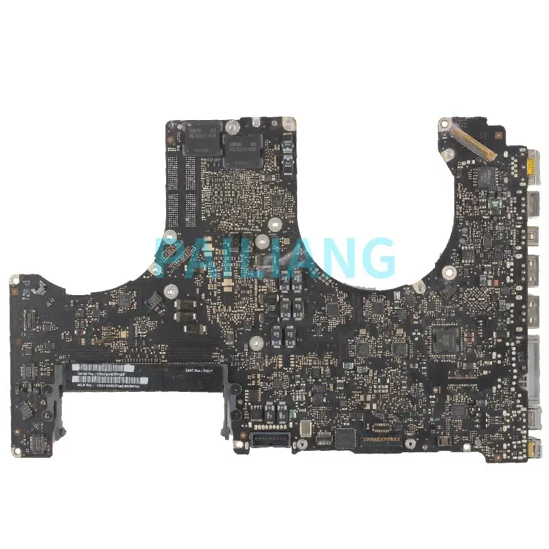 PAILIANG материнская плата для ноутбука MacBook Pro 15 A1286 i7-2635QM 820-2915-A 216-0809000 тестирование -