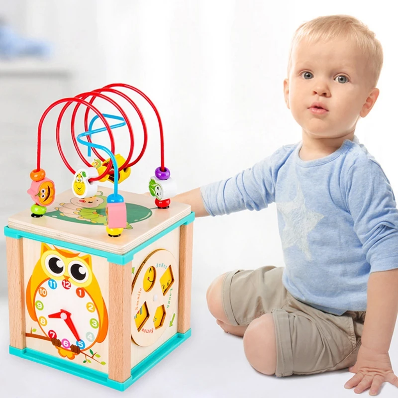 

2021 New Interactive Kids Montessori Game Play Toys Matching Shape Table Games Best Gift