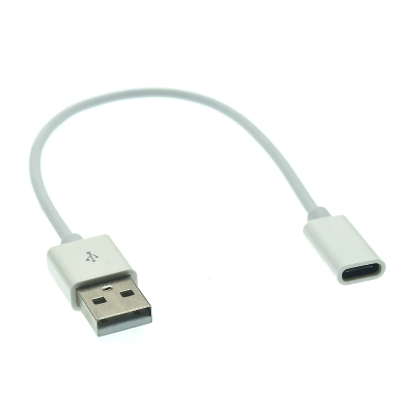 Кабель-конвертер USB 2.0 в Type-C зарядное устройство портативный кабель папа на 3.1