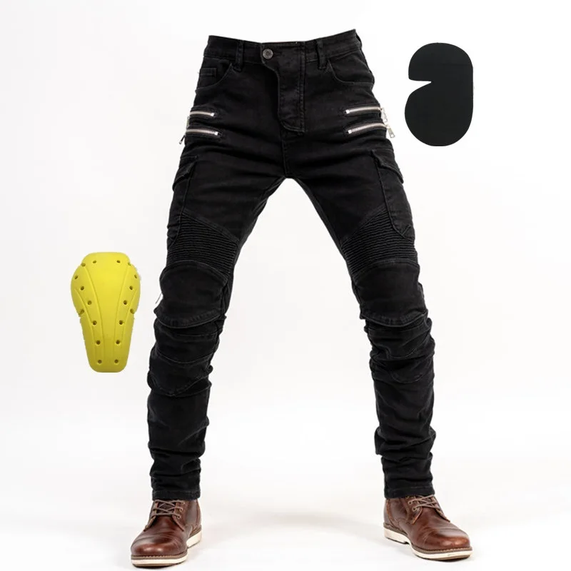 2019 мотоциклетные джинсы для езды по дороге бездорожью уличные брюки брюки|Брюки|
