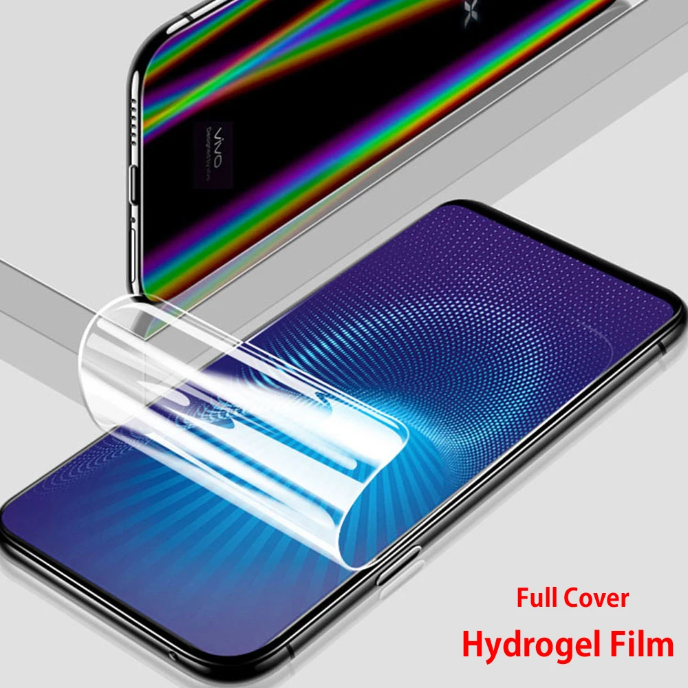 Гидрогелевая пленка 9D с полным покрытием для Samsung Galaxy Note 5 FE 7 8 9 10 + Plus A01 A51 A71 A8 A9 A7 2018