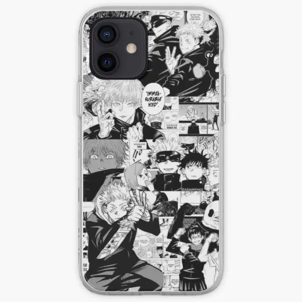 

Jujutsu Kaisen Phone Case for iPhone 5 5S SE X XS XR Max 6 6S 7 8 Plus 11 12 13 Pro Max Mini Pattern Dog Fashion Coque Flower