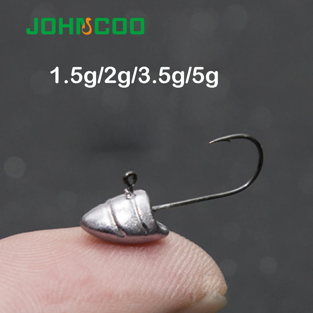 Набор рыболовных крючков JOHNCOO 20 шт. 1.5g 2g 3.5g 5g мягкие приманки|Рыболовные крючки| |