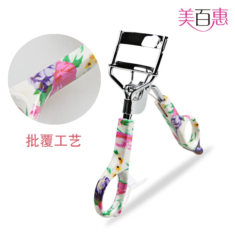 

Eyelash Curler Aid Mini Plastic Flower Rope Handle