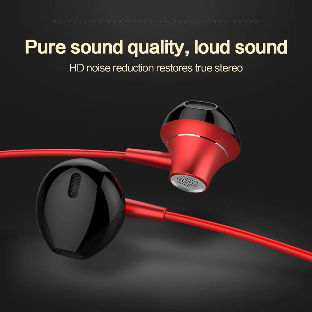 KIAACASE 3.5mm Earphone Headset Stereo Earbuds Earphones Universal Sports Bass For Samsung Xiaomi Huawei fone de ouvido | Электроника