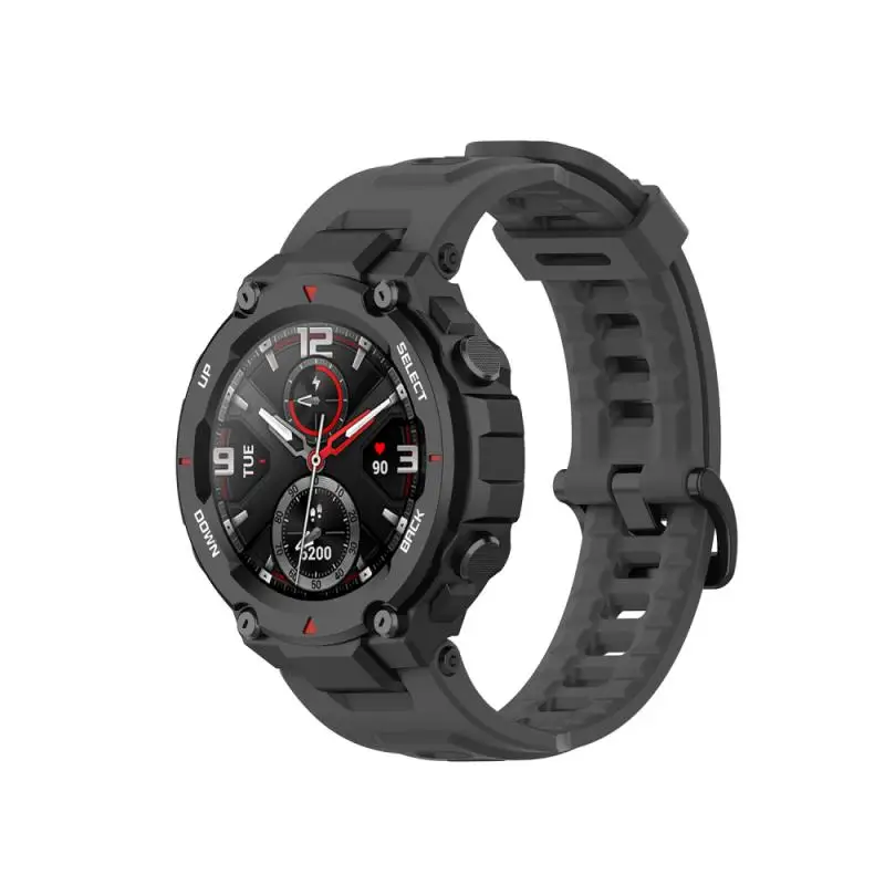 Soft Silicone Watch Band For Amazfit T-Rex Smart Bracelet Replacement Wristband Adjustable Sports Strap TXTB1 | Электроника