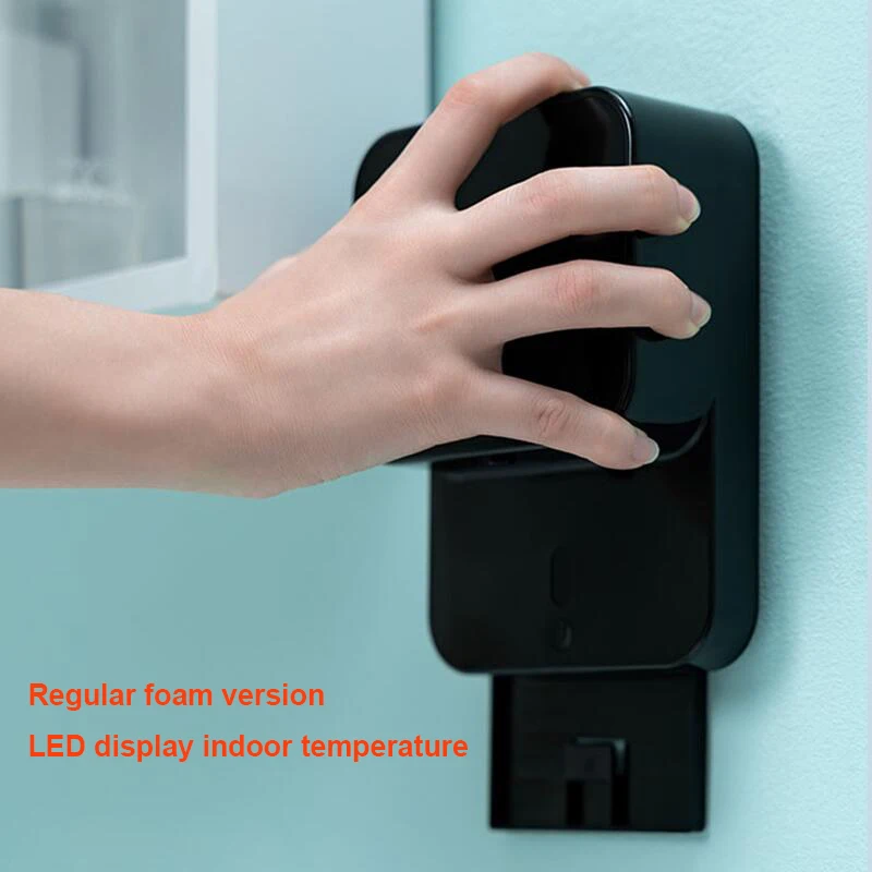 

LED display body temperature foam gel wall-mounted automatic soap dispenser X6 infrared wash the phone