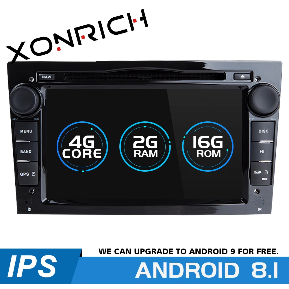 2 Din Android 8,1 автомобильный dvd-плеер для Opel Vectra C Zafira B Corsa D C Astra H G J Meriva Vivaro Мультимедиа gps навигация радио