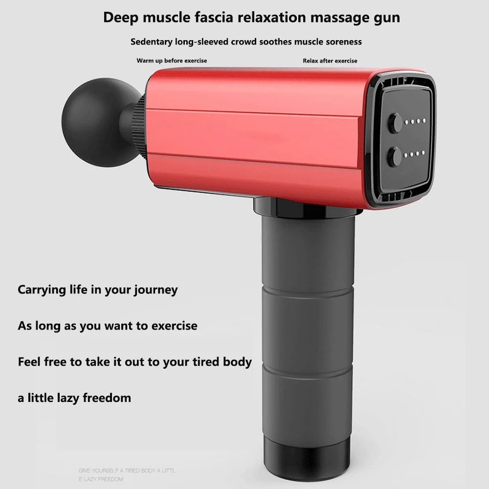 Электронные массажные Пистолеты для тела с 5 насадками 4 пистолета 24 В|Банные