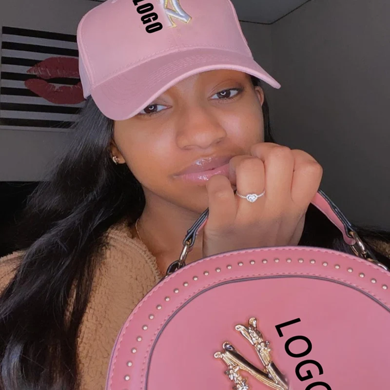 Оптовая продажа сумки-тоут на цепочке через плечо комплект из шапки NY и кошельков