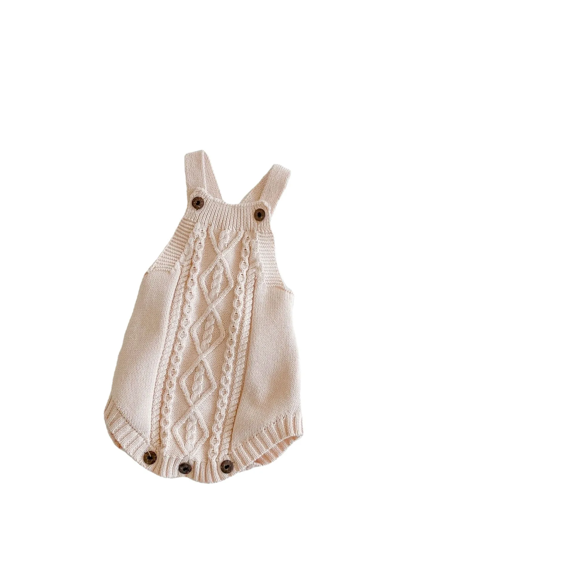 

Baby Bodysuits Spring Clothes Fashion Solid Knitted Sleeveless Newborn Bebes Bodysuits Tops Infant Boys Girls Jumpsuits Outfits