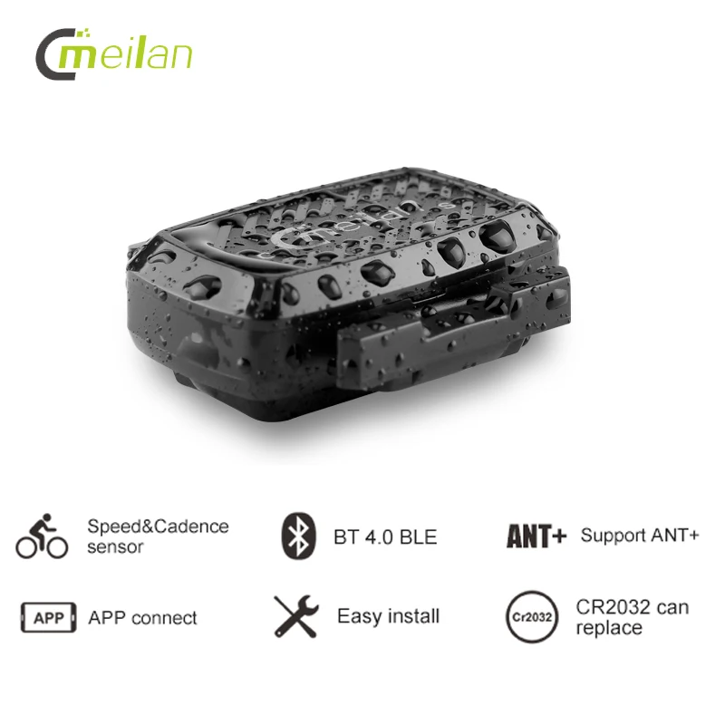 Датчик скорости велосипеда BT4.0 / ANT + беспроводной подключение к велосипедному