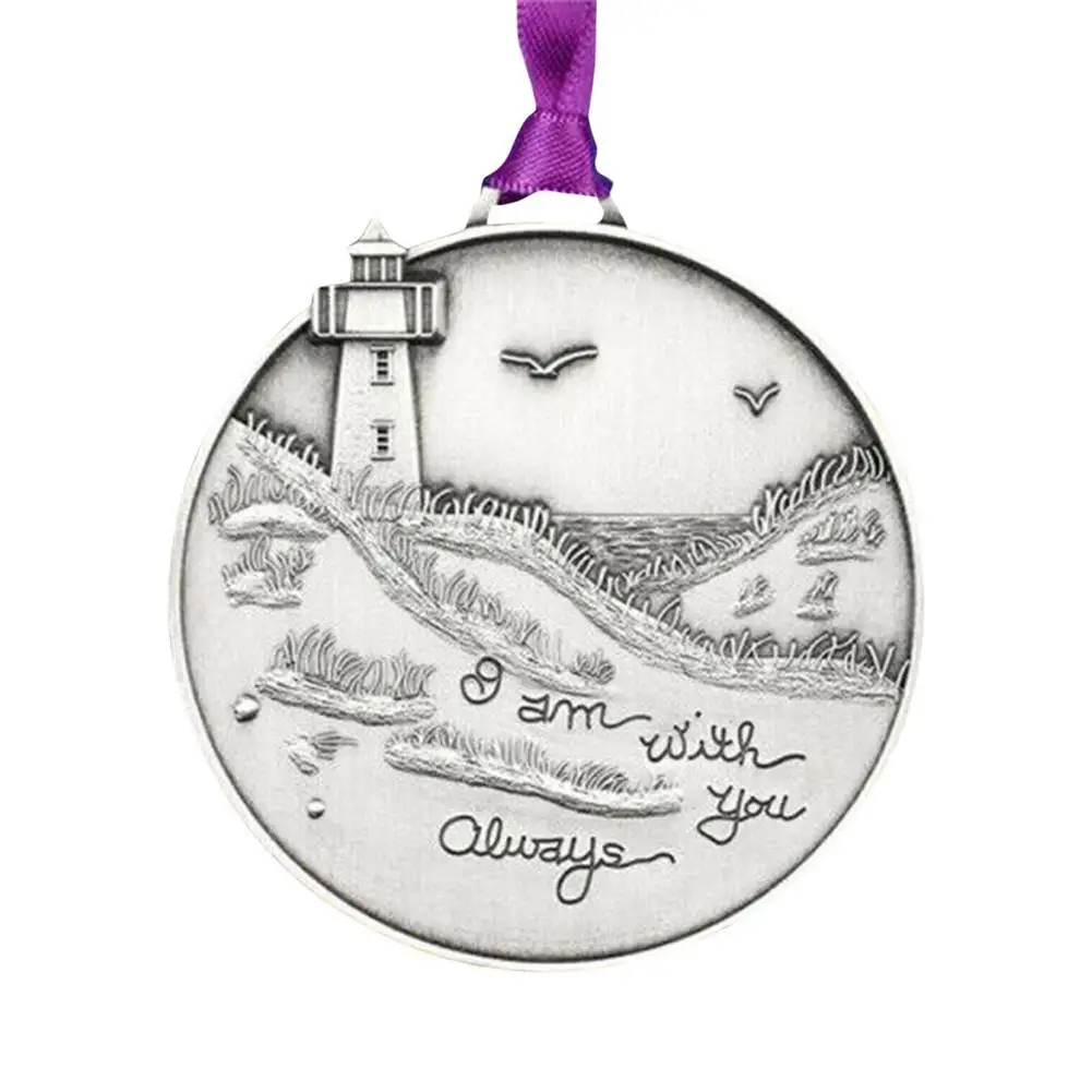 

Florida Lighthouse Christmas Tree Ornament Travel Souvenir Personalized Hangings Lifetime Collection Metal Pendant Gift Keep Yo