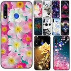 Чехол для Tecno Spark 4, мягкая задняя крышка для Tecno Camon 12, Цветочный стиль, чехол для телефона Tecno Spark 4, Силиконовые ТПУ модные чехлы