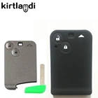 Силиконовый чехол для ключа с 2 кнопками и дистанционным управлением чехол для смарт-карты Чехол для ключа чехол для Renault Laguna 2 Espace IV 2001-2006 брелок автостайлинг