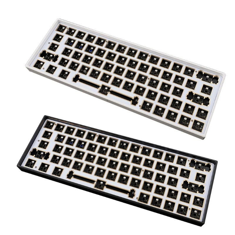 

NP641 Wireless/Wired/Bluetooth-compatible Three Modes RGB Hot Swap Programmable PCB Plate Cherry MX Mechanical Keyboard DIY kit