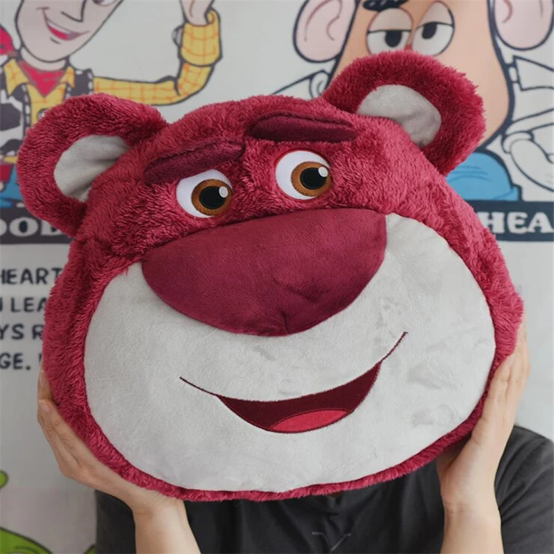 38 см История игрушек лотсо обнимающий медведь плюшевая подушка Мягкая Клубника