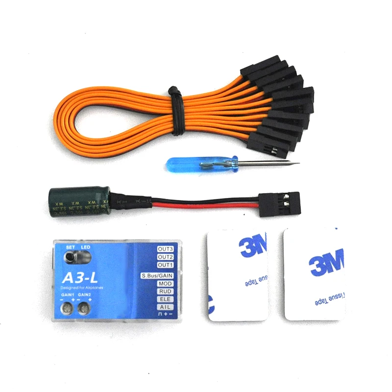 Контроллер полета для радиоуправляемой модели A3-L/A3 3-осевой/6-осевой гироскоп