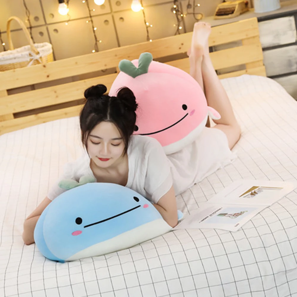 Милые плюшевые игрушки 15 см Мультяшные милые мягкие голубой кит кавайная