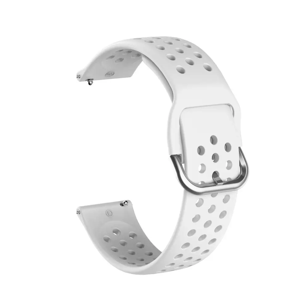 20 мм/22 мм/Спортивная дышащая силиконовый ремешок для Samsung Galaxy Watch 3 45 мм 46 активный 2
