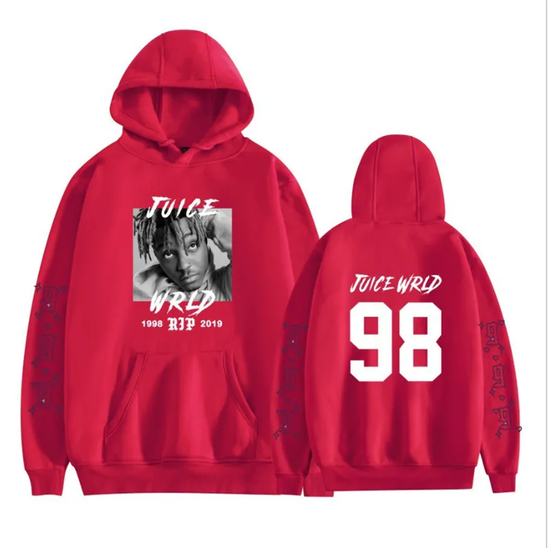 

Juice WRLD Hoodies Sweatshirts Autumn Winter Fleece Men Women 2021 Hip Hop Streetwear Fashion Hoodie High quality pullover Hoody