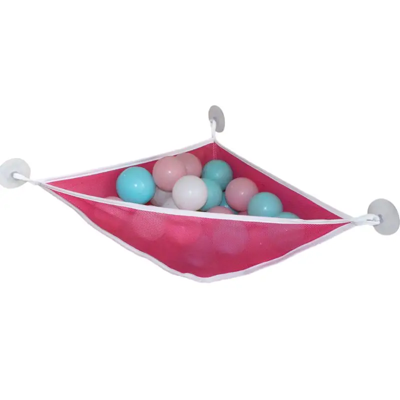 Home Bathroom Triangle Support Holder Mesh Cloth Drain Bag Multi-function Children Toy Storage Bags | Игрушки и хобби