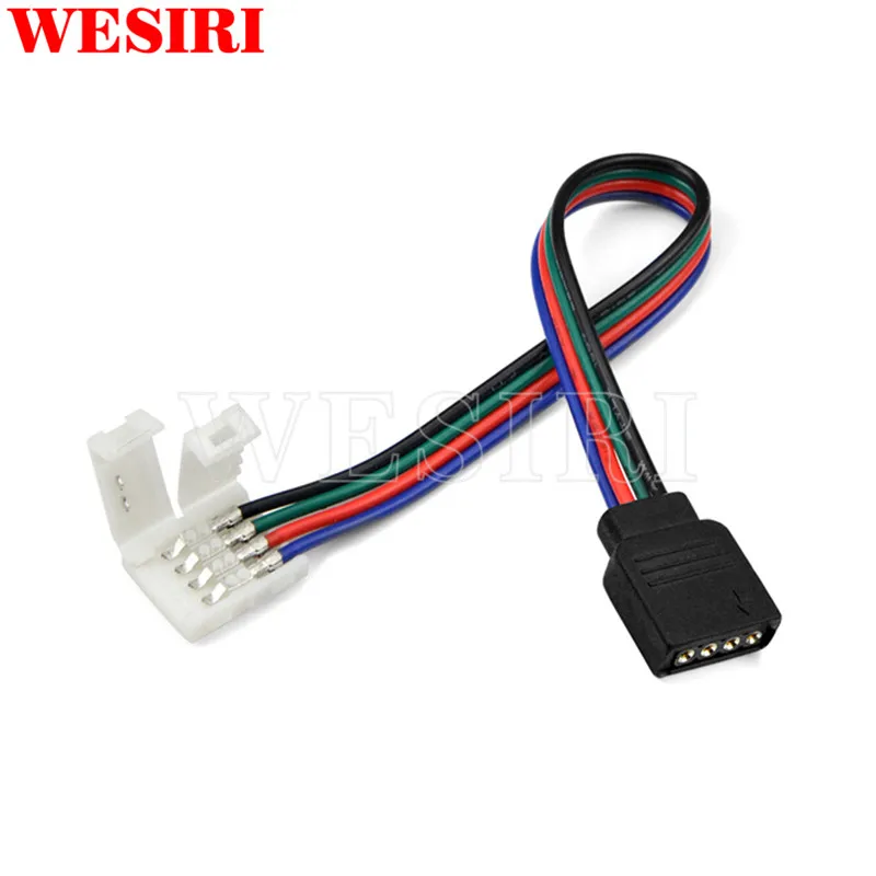 Адаптер для светодиодной ленты шт./упак. RGB 4 Pin 10 мм 5 5050|Светодиодные ленты| |