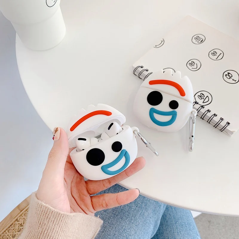 Чехол для наушников с Bluetooth для Airpods Pro 3, Apple, наушники с милым рисунком, коробка для Air Pods 3 Pro, гарнитура, силиконовый чехол, чехол, Fundas