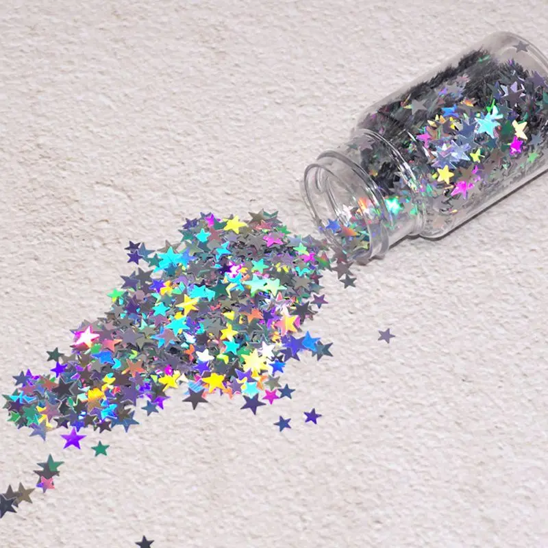 

Star Sequins Bright Flake Sequins Fillings Glitter Resin Pigment Jewelry Making