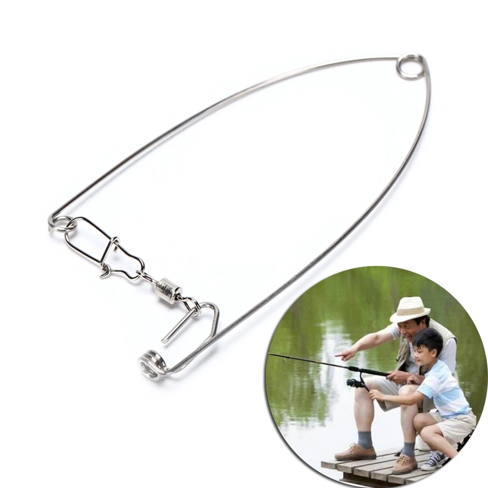 

1PCS Stainless steel Automatic fishing hook at top speed god hook a hook a lazy person all the waters of the fish hook