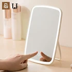 Зеркало для макияжа Xiaomi Jotun Judy, умное портативное складное перезаряжаемое настольное зеркало для туалетного столика со светодиодной подсветкой
