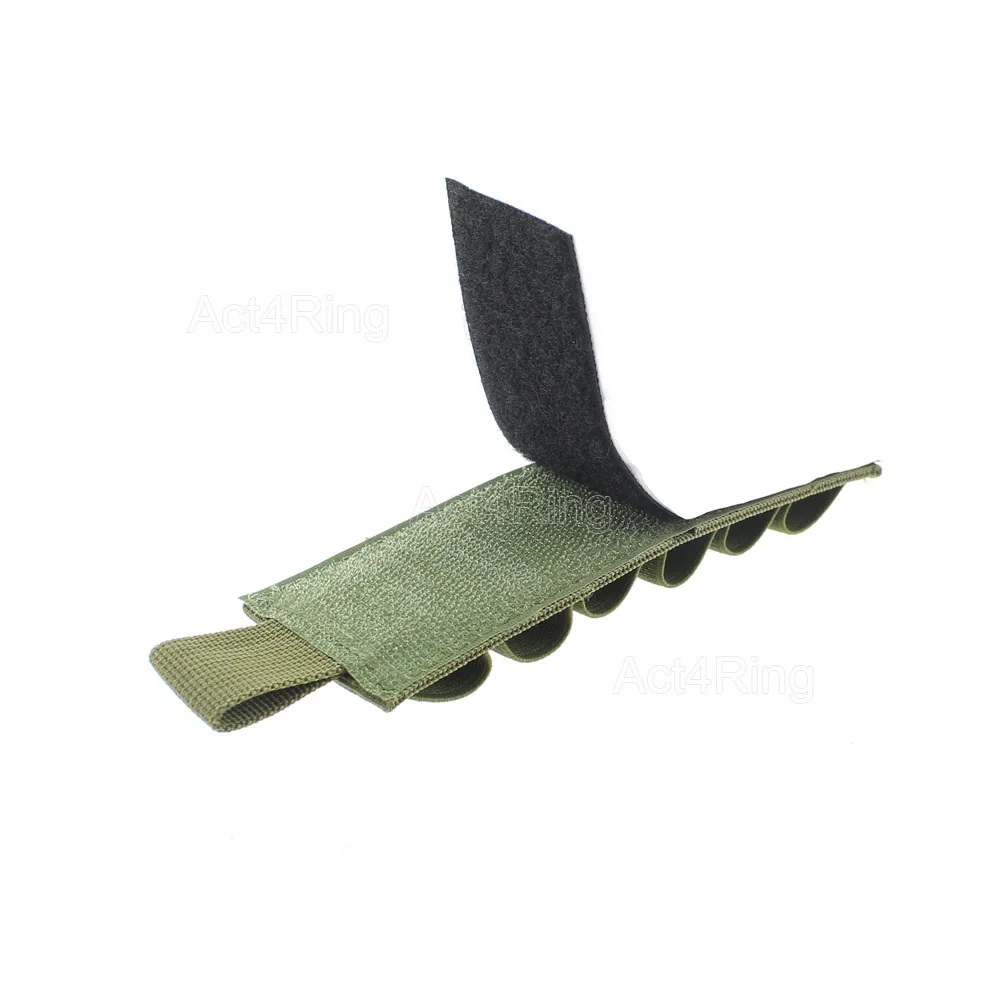 Тактический крюк петля 6 круглых дробовик держатель оболочки вставка карточная